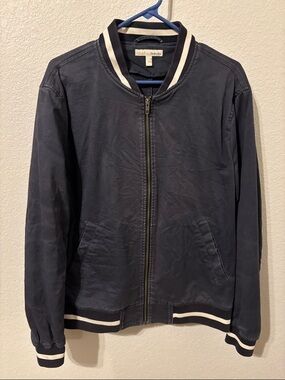 Hawker Rye  Varsity Jacket with Contrast Trim